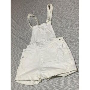 White Denizen Levi's overall shorts  distressed women S. SKU-B636#denizen